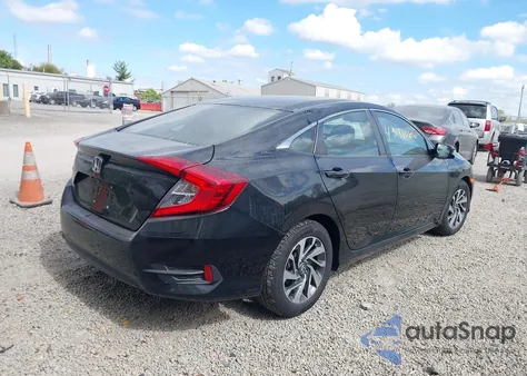 2016 Honda Civic Ex из США, поврежденный, VIN 19XFC2F73GE093986